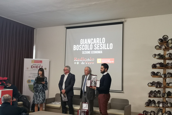 Radicchio di Chioggia, premiato Giancarlo Boscolo